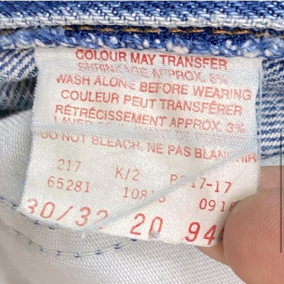 Vintage Great Western Garment Company Distressed Cut Off Jean Shorts 28 - Picture 5 of 10